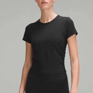 Lululemon All It Takes Ribbed Nulu T-shirt Black